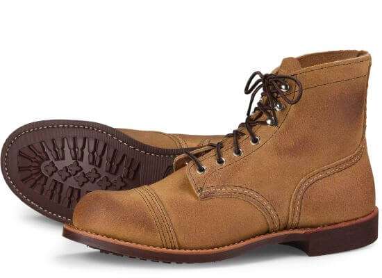 Red Wing Iron Ranger side light brown