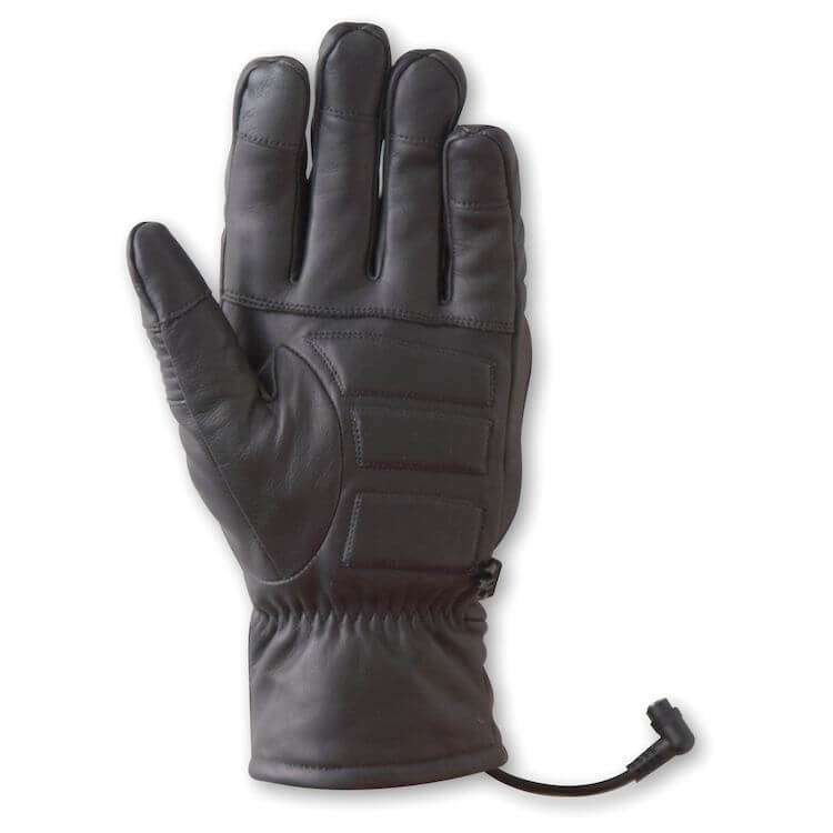 Back of Gerbing 12V Hero Heated Motorcycle Gloves