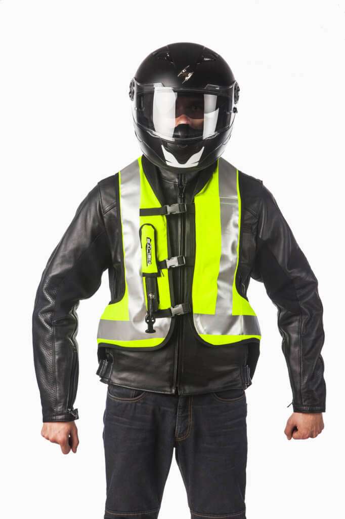 Helite Turtle Airbag Vest Hi-Viz